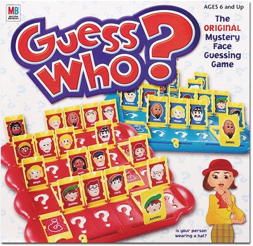 Board Game Replacement Complete Parts Mystery & Face Cards 2003 Guess Who 