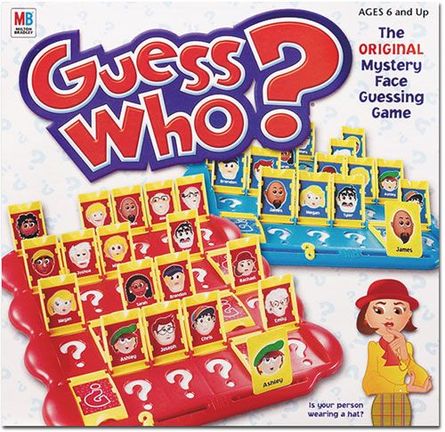 Spare parts MB Guess Who game  1979 edition 