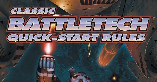 Classic BattleTech Quick Start Rules | RPG Item | RPGGeek