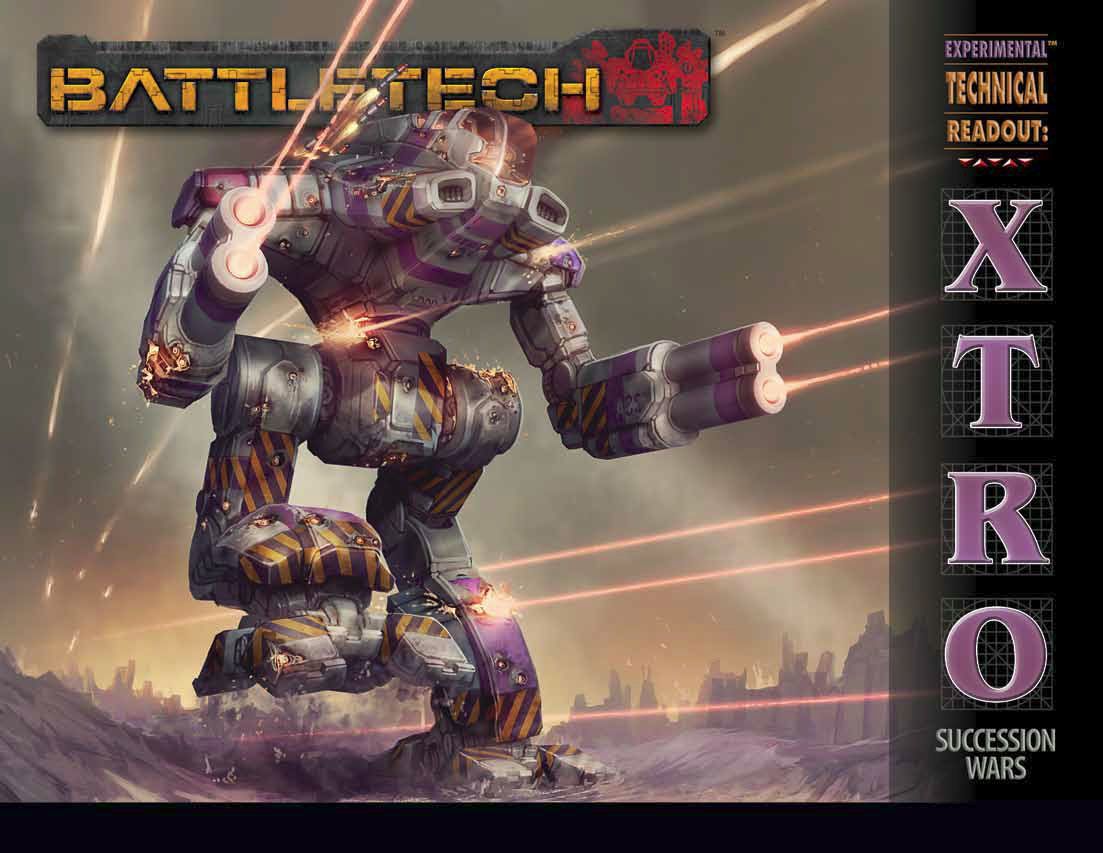Coperta BattleTech: Experimental Technical Readout – Succession Wars