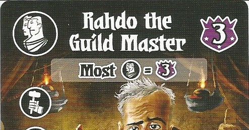 Villages of Valeria: Rahdo the Guild Master Promo Card | Board Game ...
