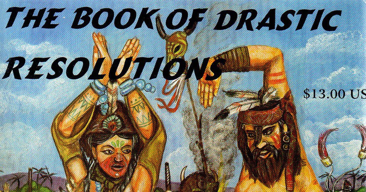 THE BOOK OF DRASTIC RESOLUTIONS ブック・オブ・ドラスティック・レゾ