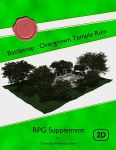 RPG Item: Battlemap: Overgrown Temple Ruin