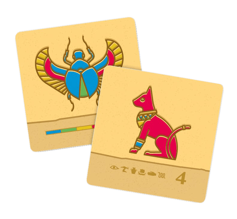 Glifos: More Symbols – Scarab and Cat