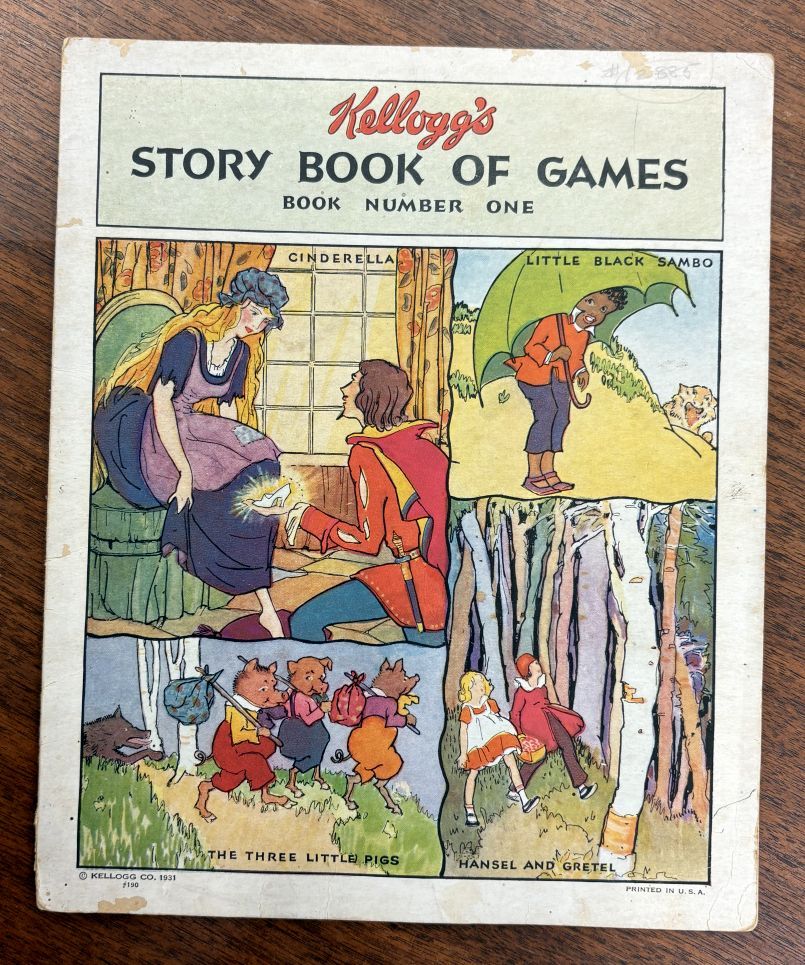 Cover art for Kellogg's story book of games: book number one