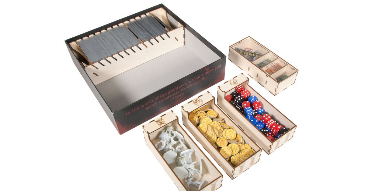 The Broken Token's Unsleeved Card Game Box Organizer product