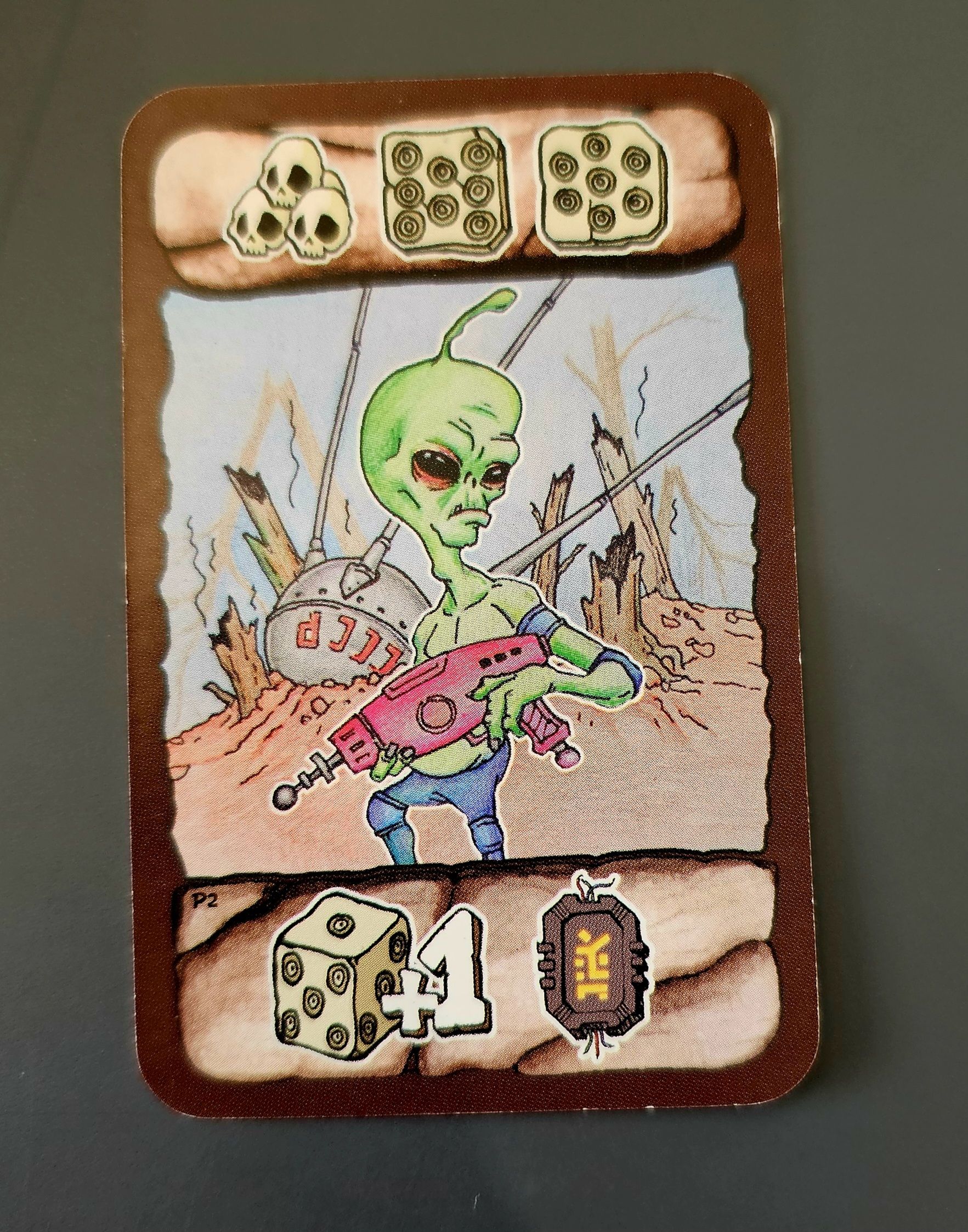 Barbaria: Alien Promo Card