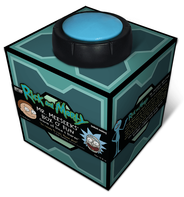 Rick and Morty: Mr. Meeseeks' Box o' Fun Dice and Dares Game