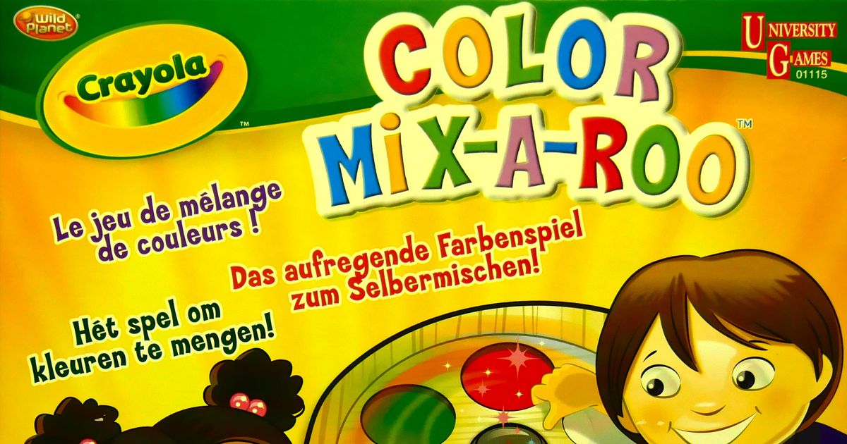 Color Mix-A-Roo | Board Game | BoardGameGeek