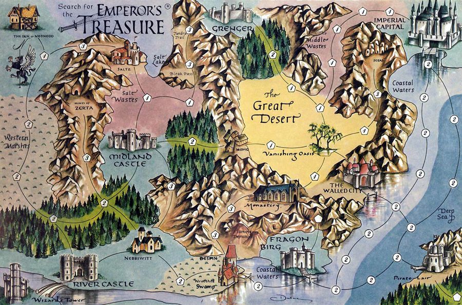 Search for the Emperor's Treasure | Image | BoardGameGeek