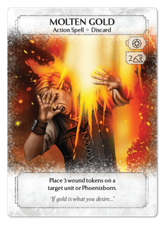 Ashes Reborn: Rise of the Phoenixborn – Molten Gold Foiled