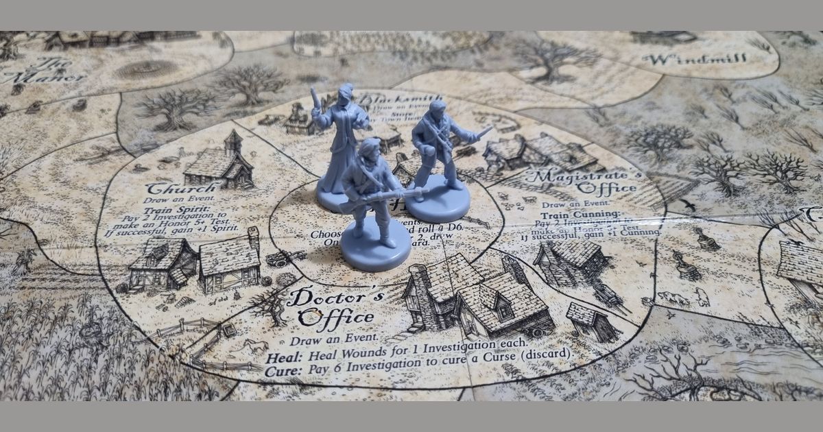 a touch of evil board game revised edition
