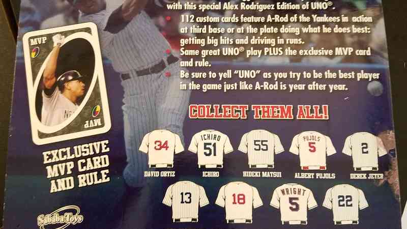 UNO: Alex Rodriguez Limited Edition