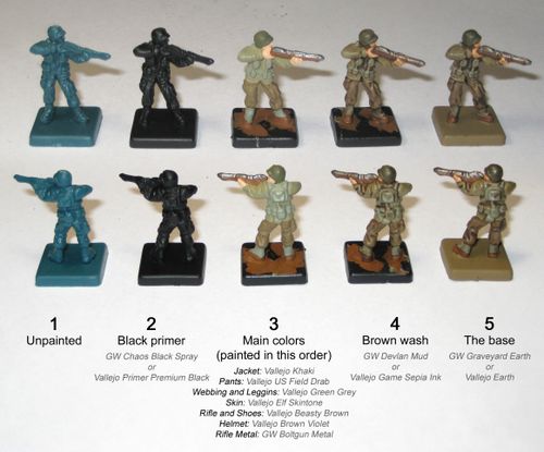 A Painting Guide to Memoir '44 Miniatures | BoardGameGeek