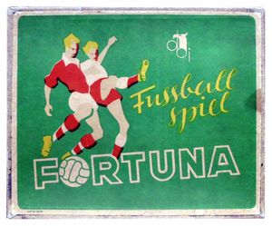 Fussballspiel Fortuna