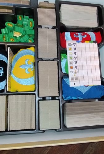 Do sleeved cards fit in the insert? | BoardGameGeek
