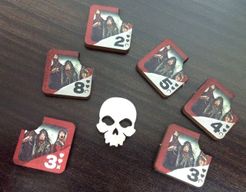 Dawn of the Zeds (Third Edition): Laser Cut Counters