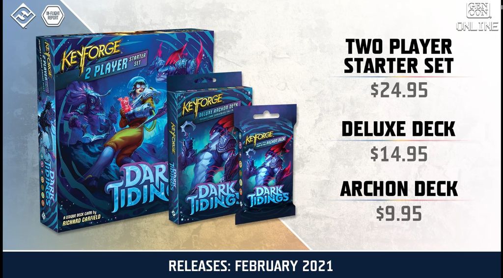 KeyForge Dark Tidings Deluxe Archon Deck - Ready-to-Play Unique Card Game Deck - View #4