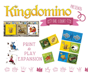Kingdomino The Court expansion PnP 'cover', from the publisher