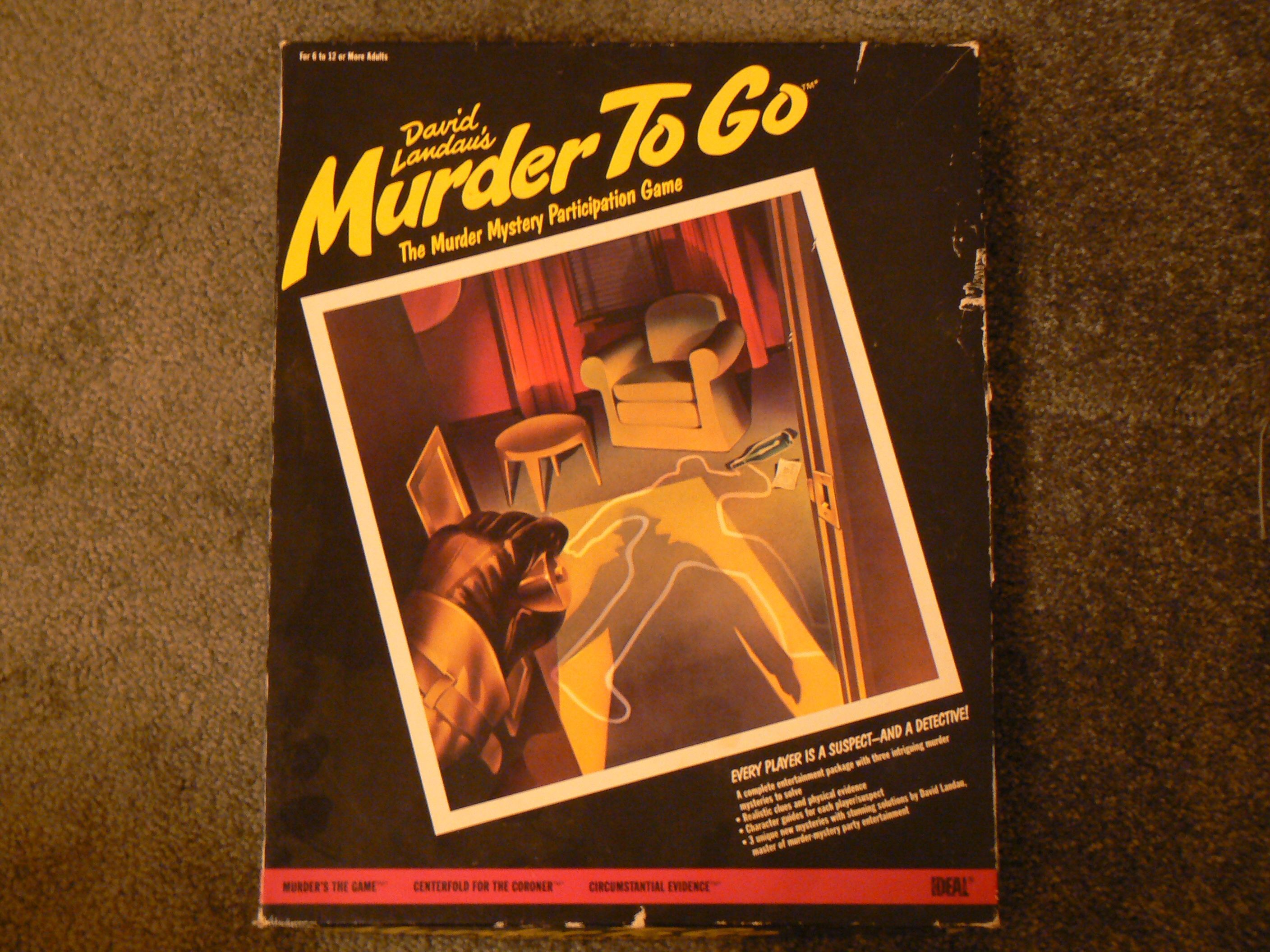 Murder to Go cover art
