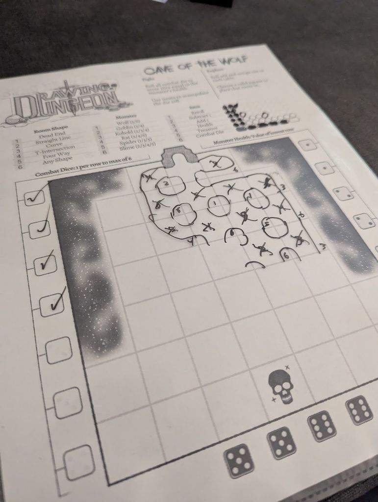 Illustration 2 de Dungeon Draw - A Rogue-Like Crawl You Can Customize