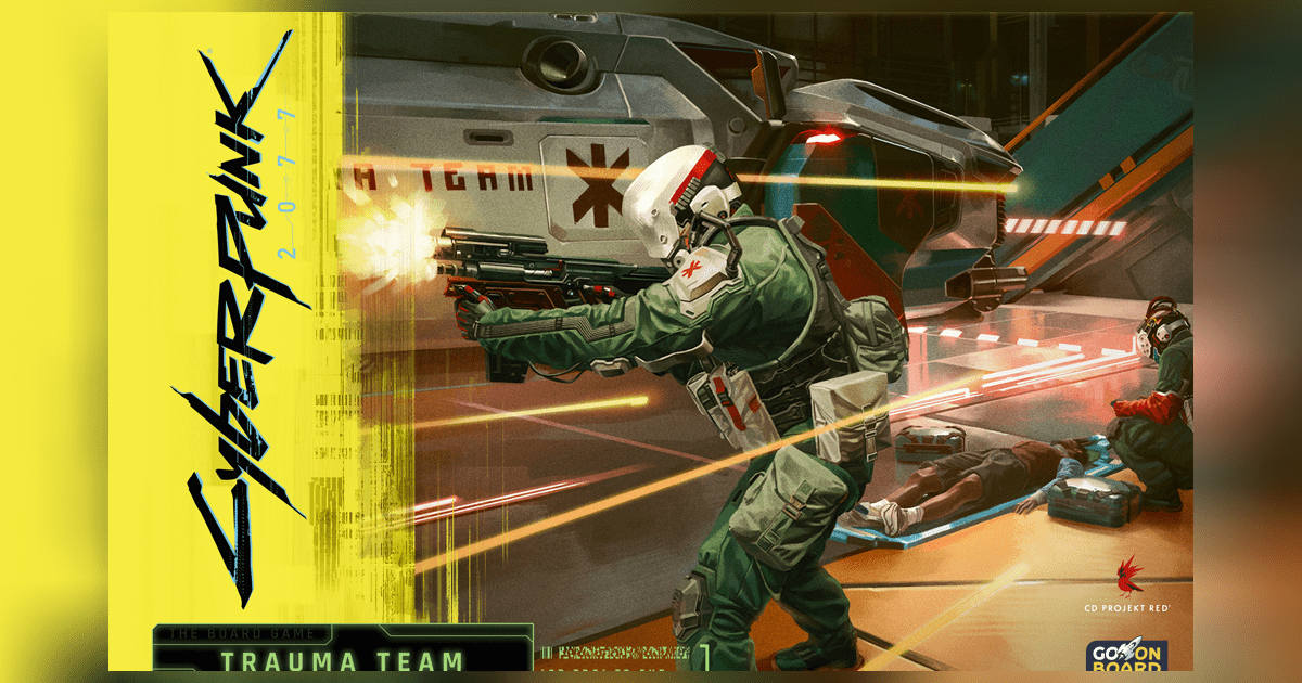 Cyberpunk 2077: The Board Game – Trauma Team | Board Game