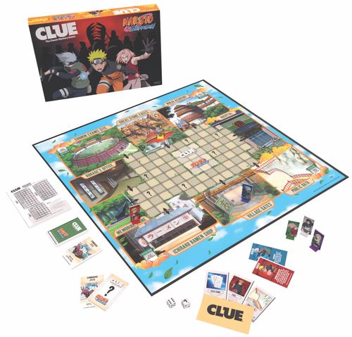 Board Game: Clue: Naruto Shippuden