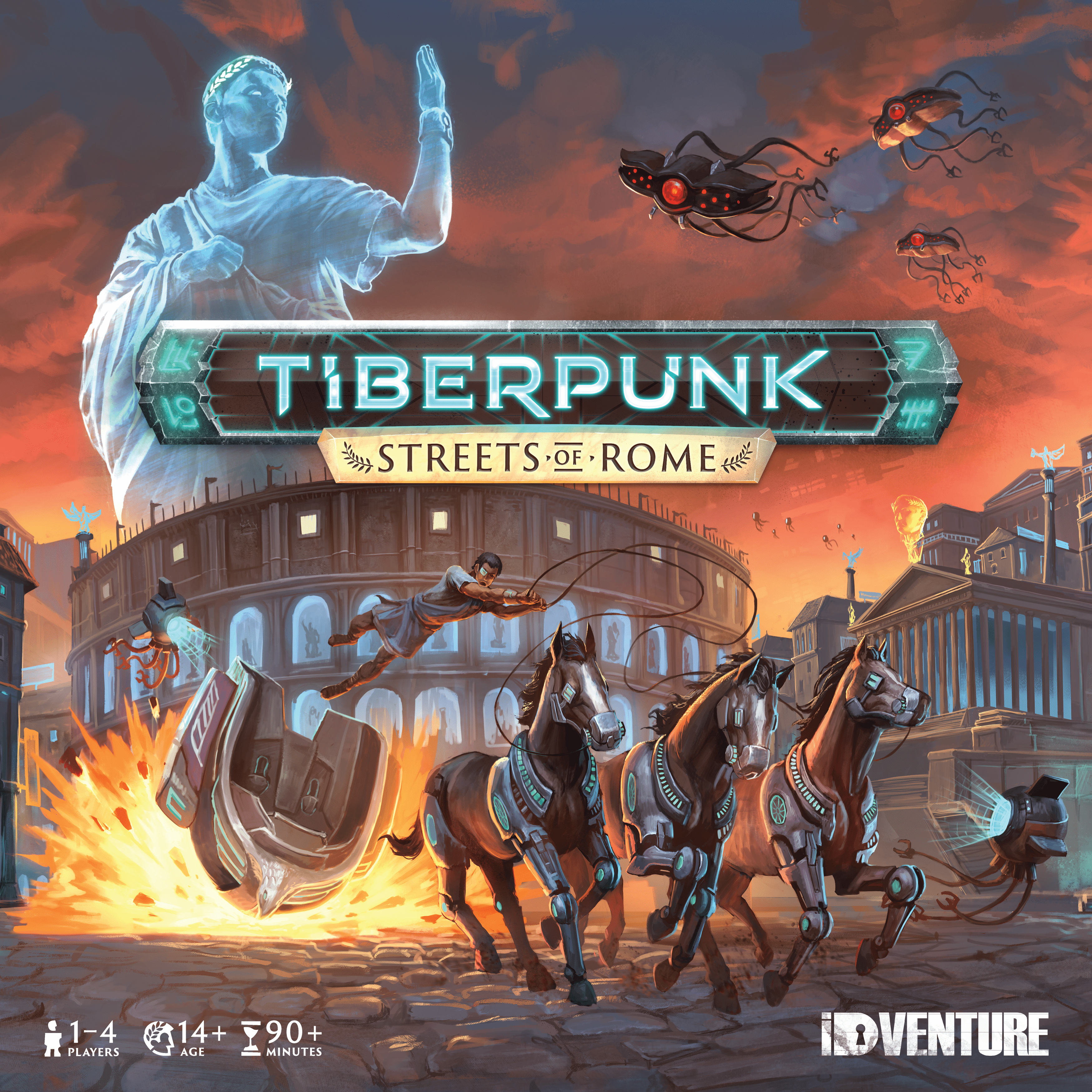 Tiberpunk: Streets of Rome box art