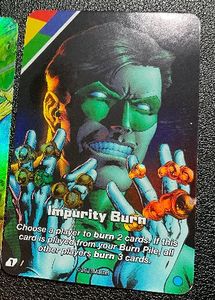 UNO Ultimate: Green Lantern – Impurity Burn Foil Chase Card