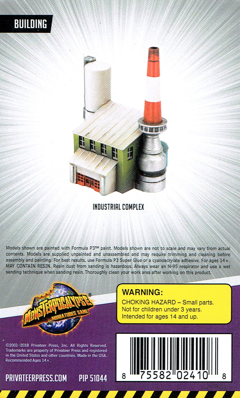 Monsterpocalypse Miniatures Game: Building – Industrial Complex