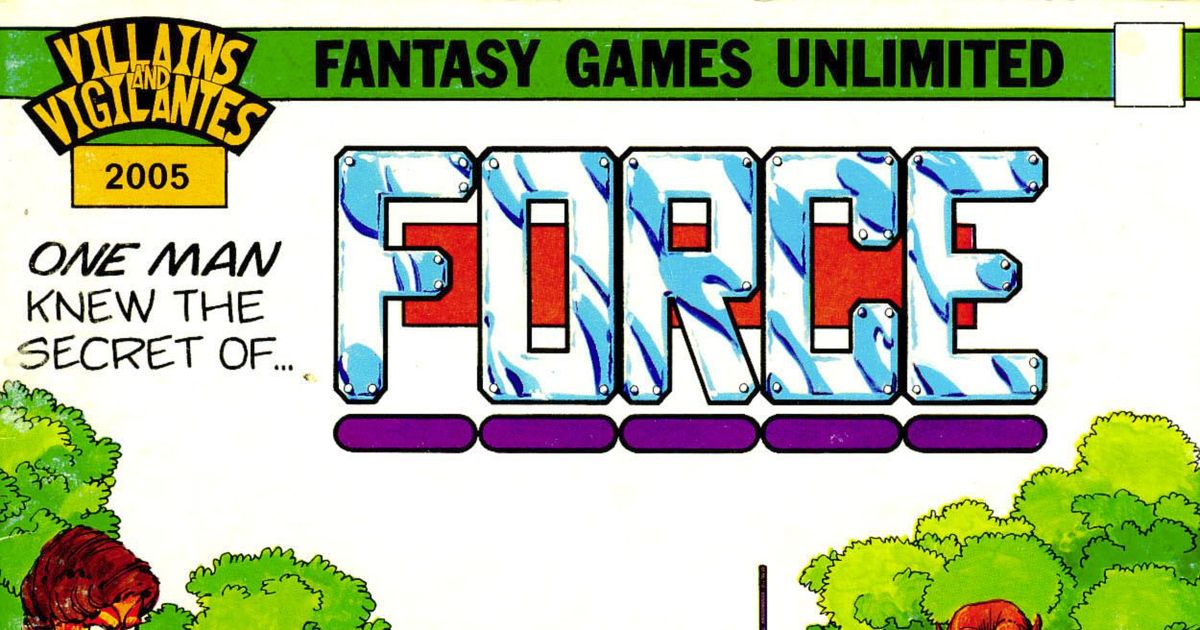 FORCE | RPG Item | BoardGameGeek