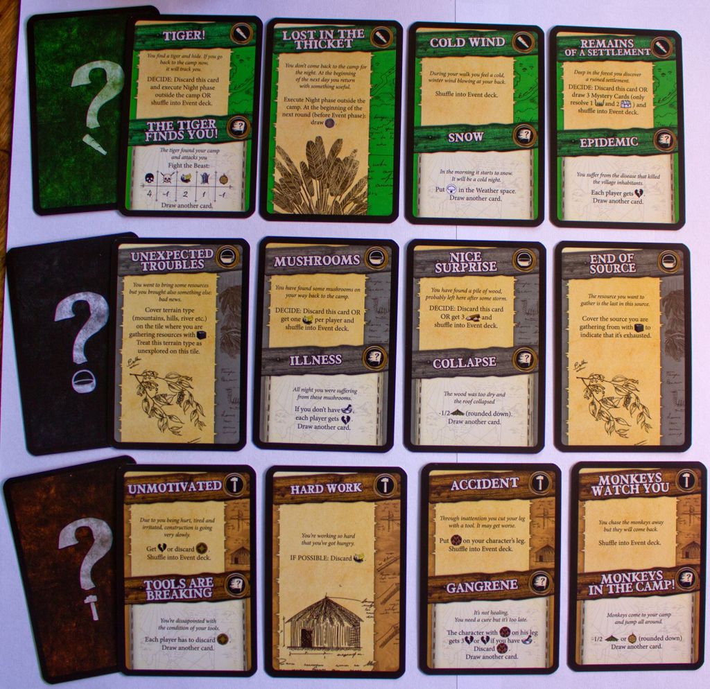 Card Design Examples by BGG Rank