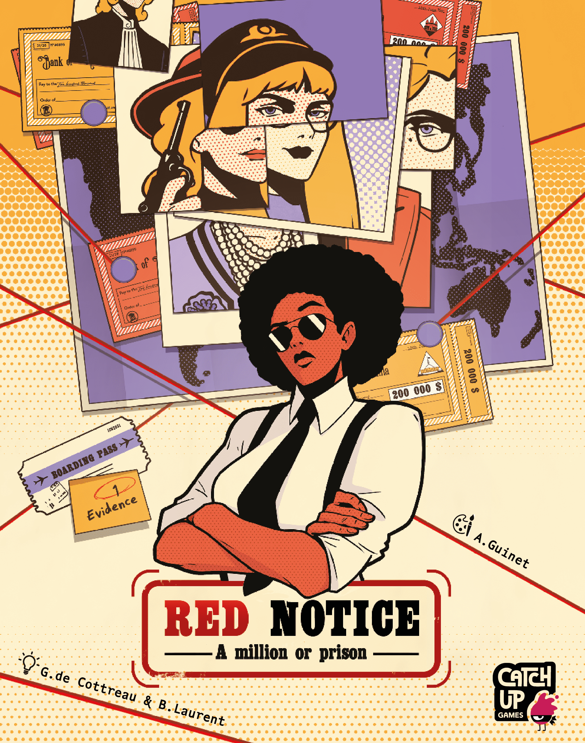 Boîte du jeu Red Notice: A Million or Prison