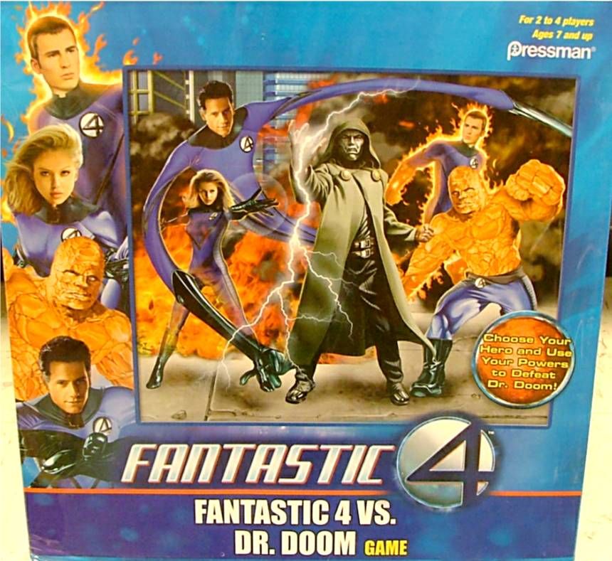 Fantastic Four vs. Dr. Doom Game cover