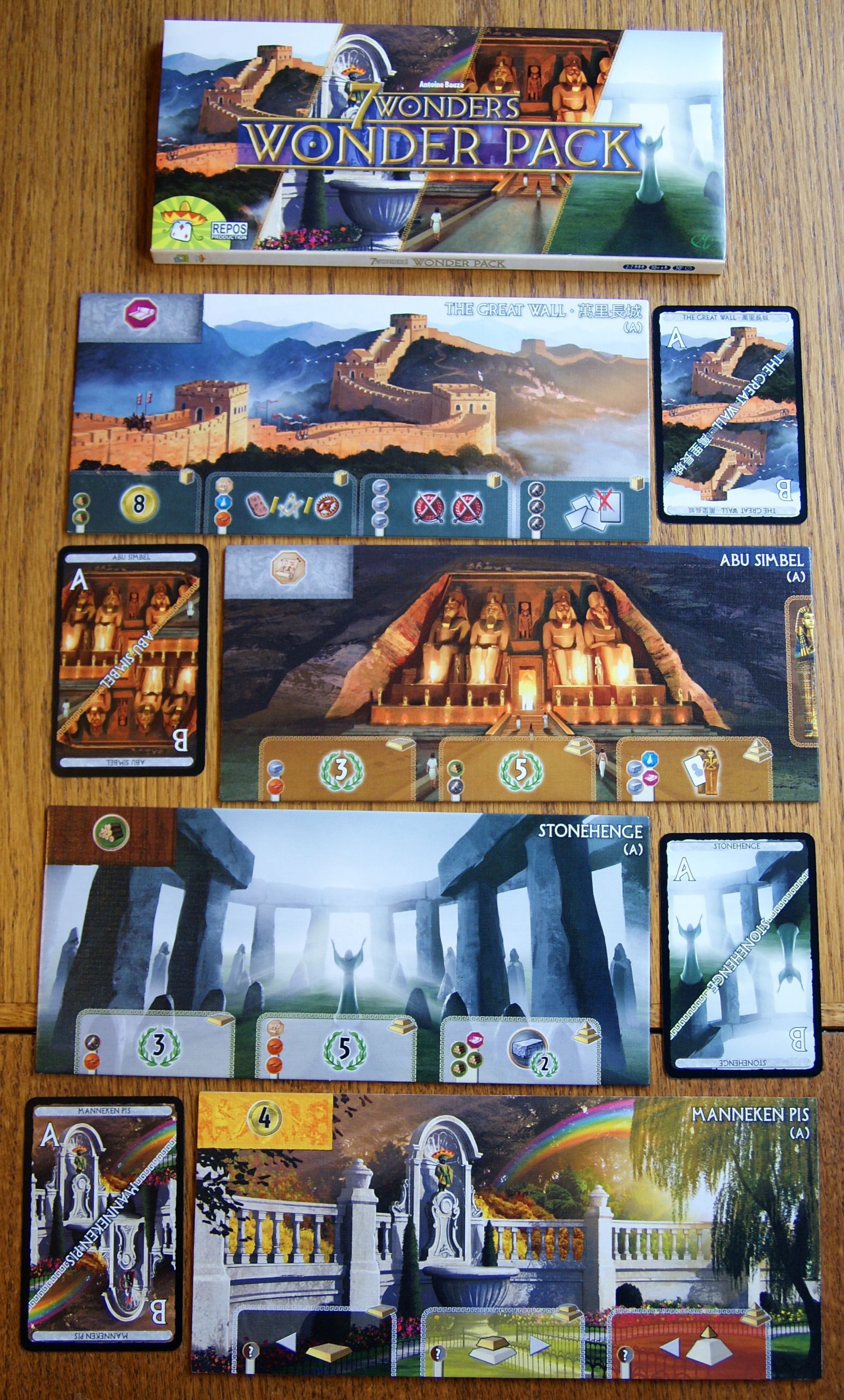 7 Wonders: Wonder Pack | Image | BoardGameGeek
