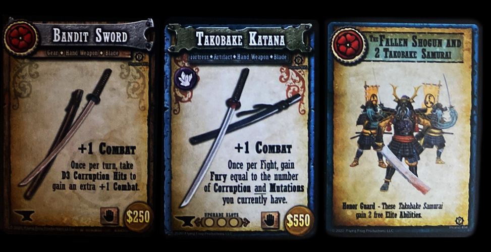Shadows of Brimstone: Forbidden Fortress – Wave 3 Promo Cards