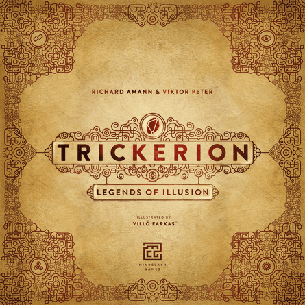 Trickerion Legends of Illusion Board Game Flat River Group CA APE2500 