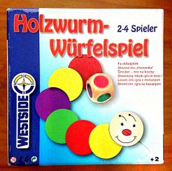 Holzwurm-Wurfelspiel