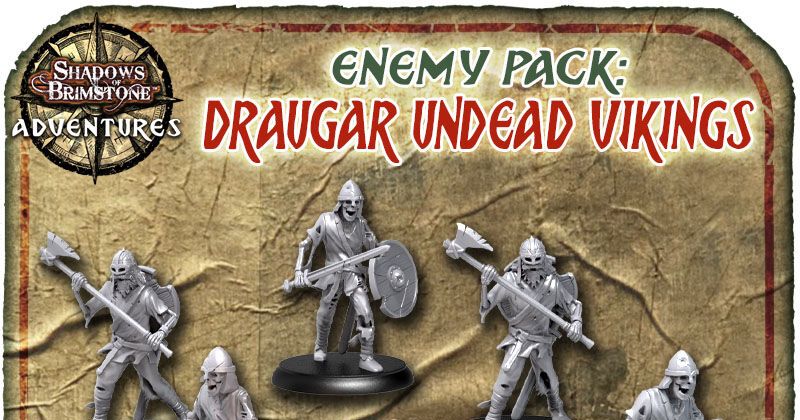 Shadows of Brimstone: Gates of Valhalla – Draugar Undead Vikings Enemy ...