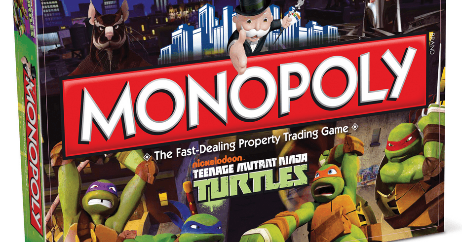 Monopoly Teenage Mutant Ninja Turtles Board Game for Kids and
