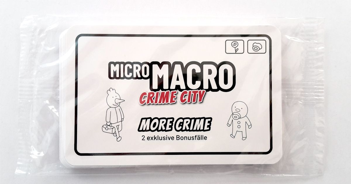 MicroMacro: Crime City 3 – All In, Expansions
