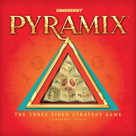 Pyramix Gamewright Strategy Game Three Sided 2 to 4 Players Ages 8 Plus for sale online