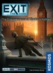 EXIT: The Game – The Disappearance of Sherlock Holmes, KOSMOS, 2023 — front cover, English edition (image provided by the publisher)