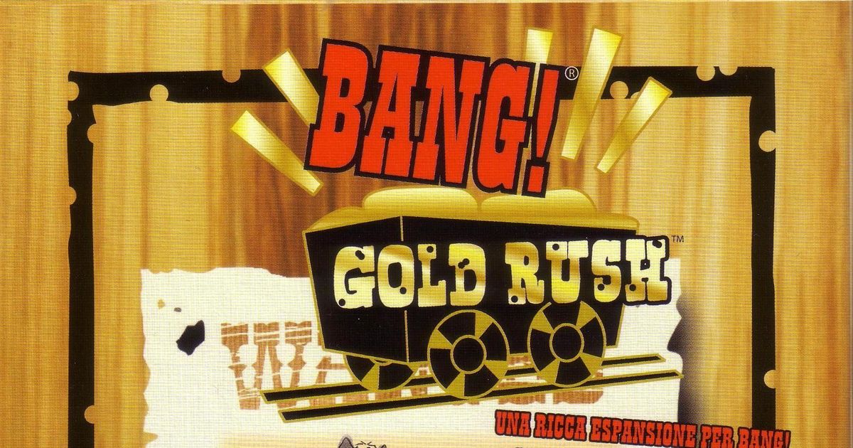 BANG! Gold Rush, Board Game