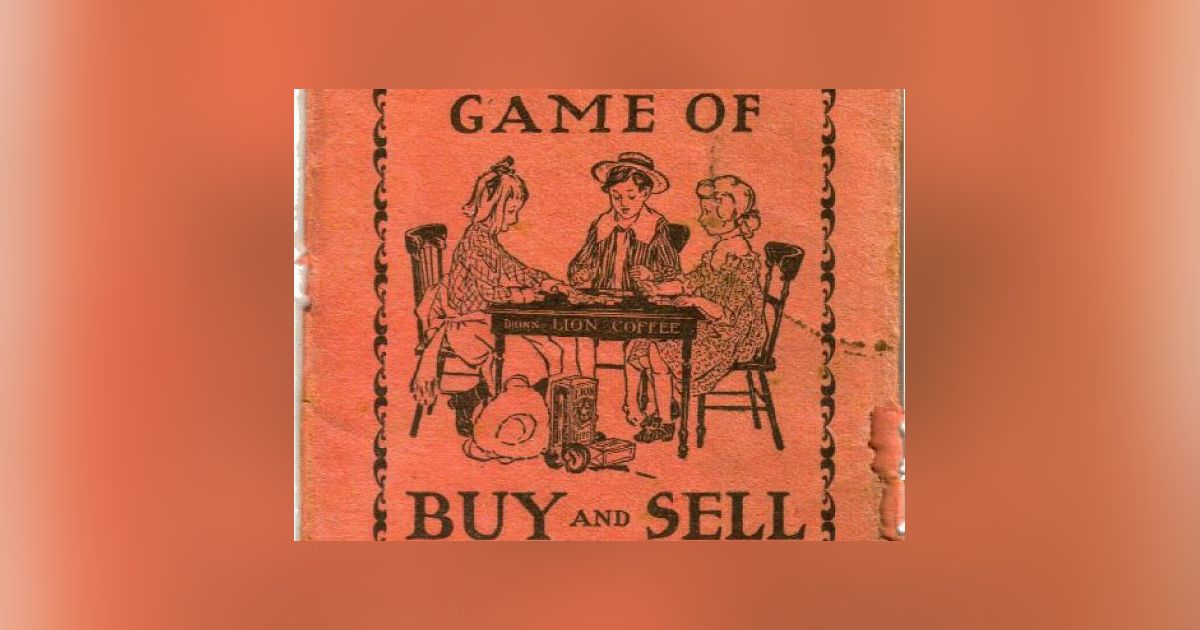 Game of Buy and Sell Board Game BoardGameGeek