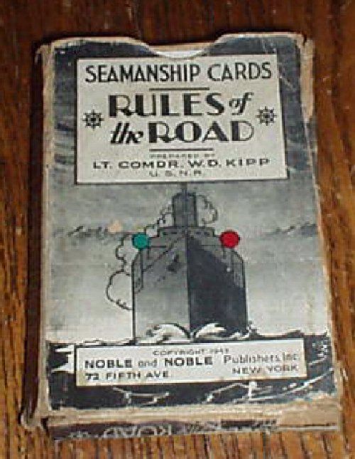 Rules of the Road: Seamanship Cards