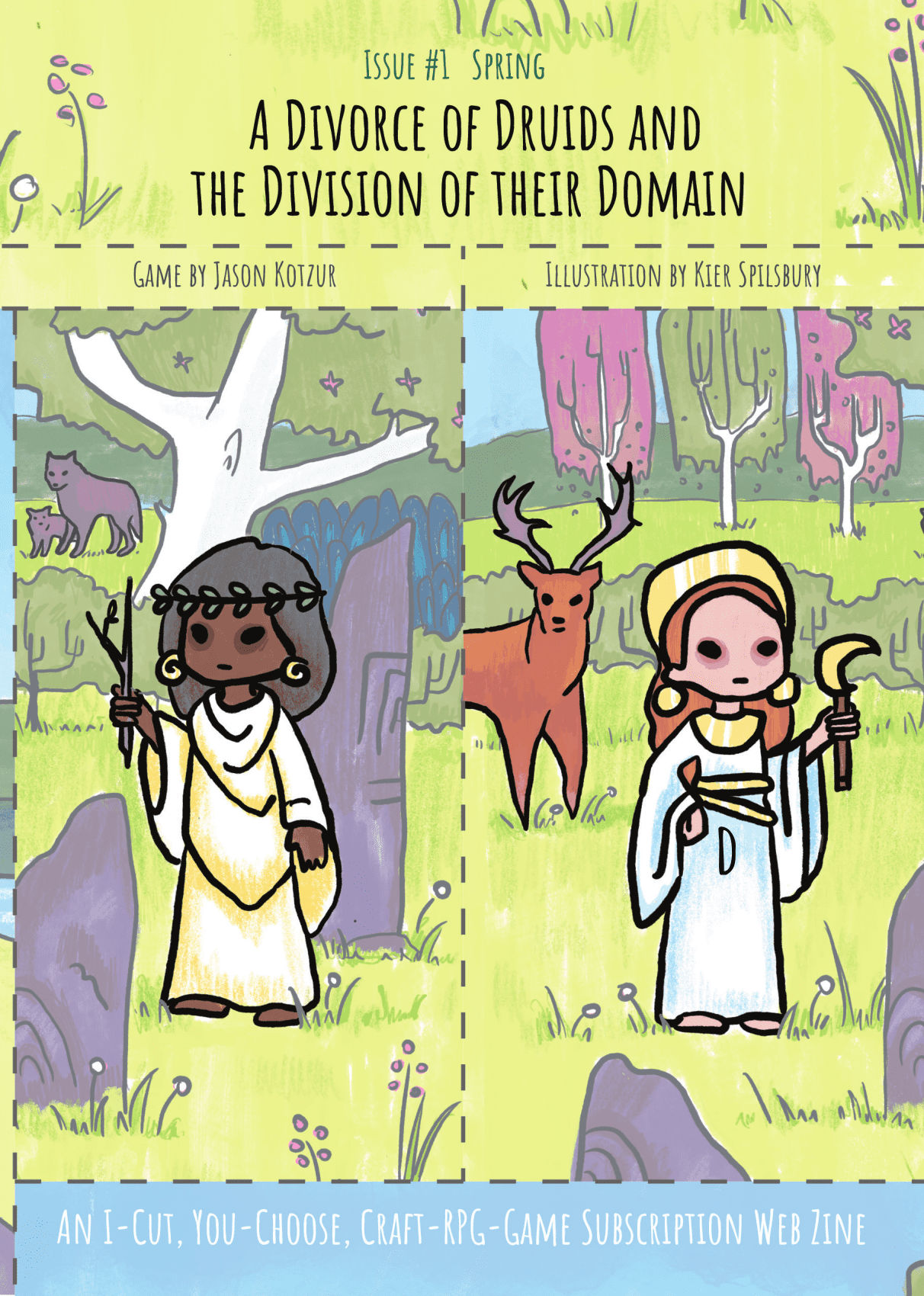 A Divorce of Druids and the Division of their Domain