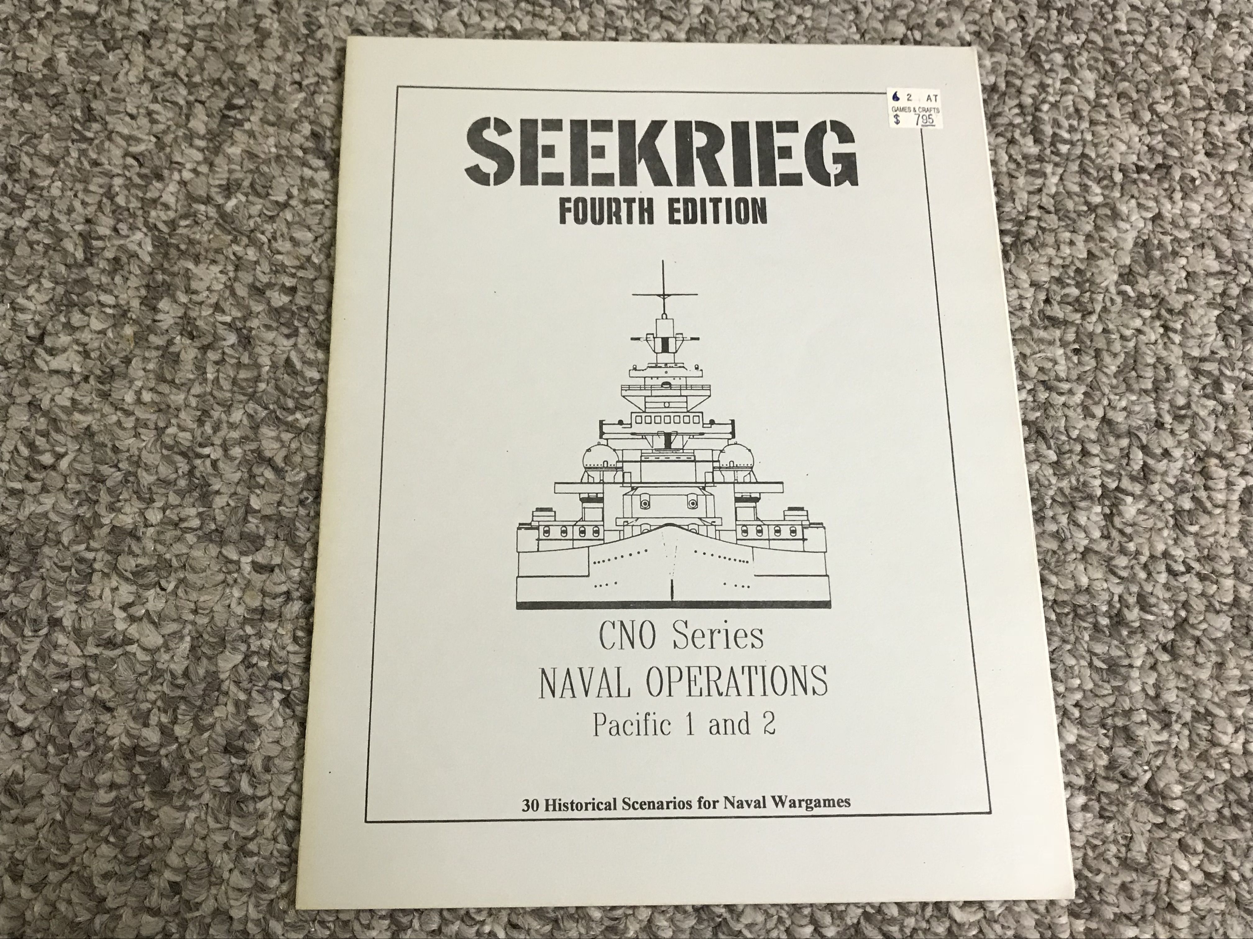 Seekrieg (Fourth Edition): CNO Series – Naval Operations Pacific 1 and 2