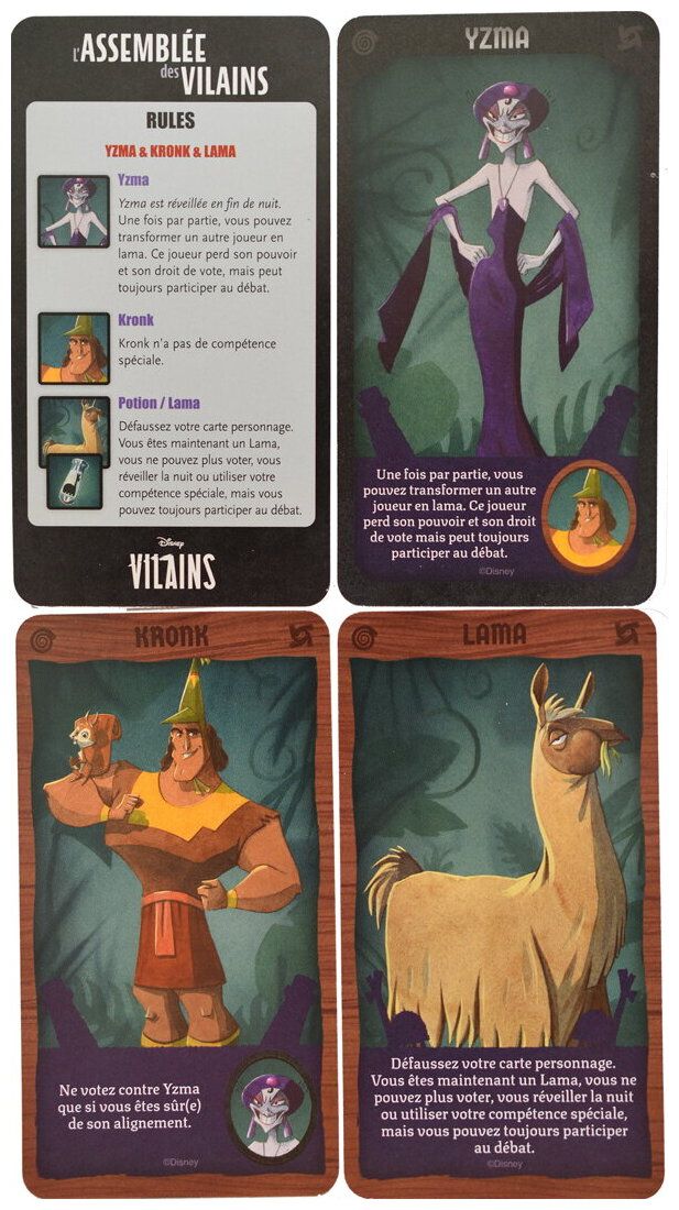 L'Assemblée des Villains: Yzma & Kronk and Lama