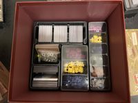 Packing the Wine Crate with Sleeved Cards | BoardGameGeek